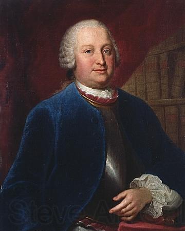 Louis de Silvestre Portrait of Heinrich von Brehl Germany oil painting art